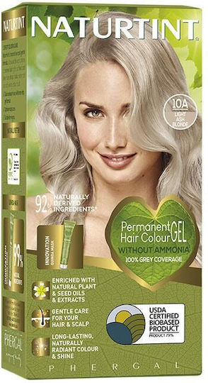 Naturtint Hair Dye Without Ammonia 10a Light Ash Blonde 50ml
