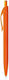 Dauerhaftigkeit Stift Taste S-cool Orange Orange Orange Tinte