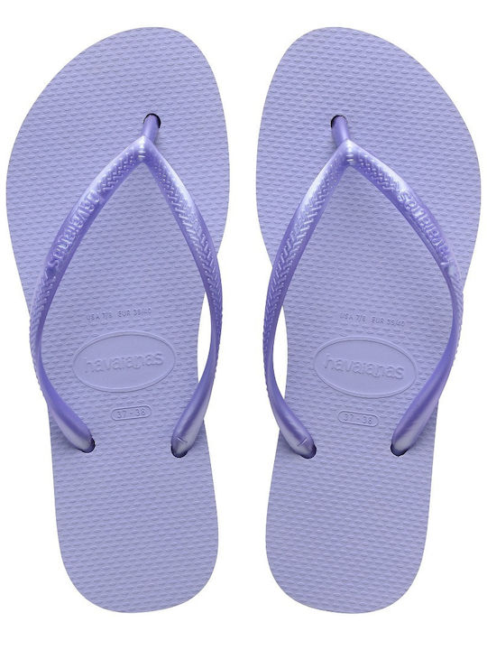 Havaianas Slim Flatform Women's Sandals Purple