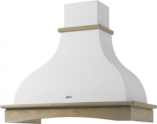 Franke Country FCS 90 NF + Lime 90 C2 Kamin-Dunstabzug 90cm Weiß & Rahmen-Set