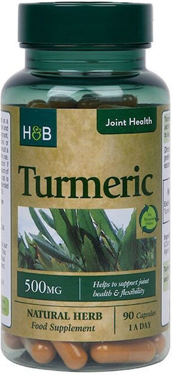 Holland & Barrett Turmeric 500мг 90 капси Куркума