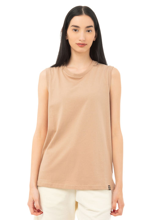 Be:Nation Damen T-Shirt Beige