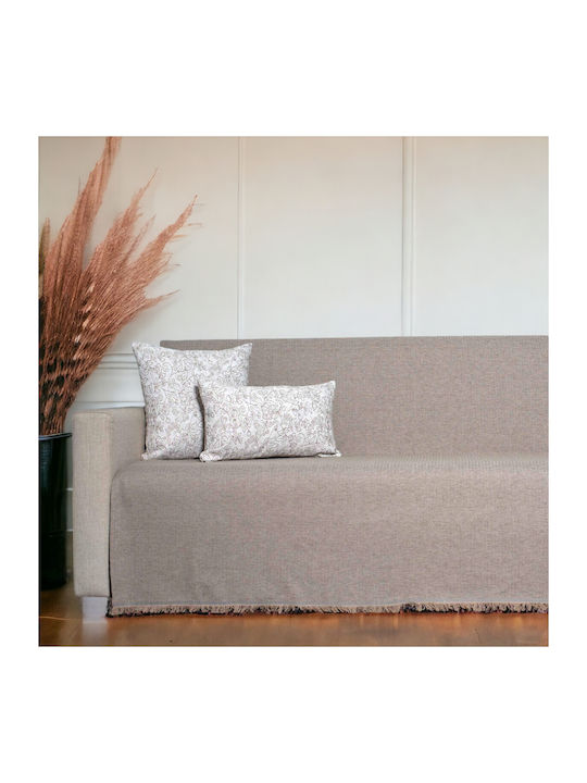 Cotone Max Ριχτάρι Διθέσιου Καναπέ 170x240εκ. Μπεζ