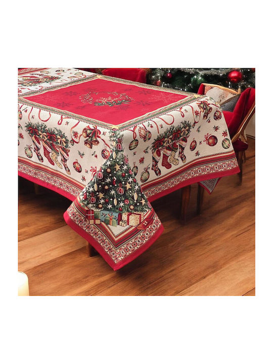 Christmas Tablecloth Tree Lineahome