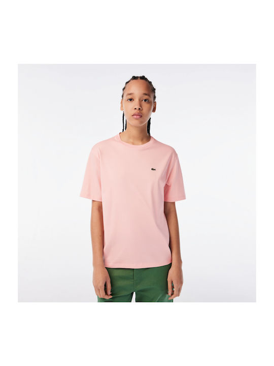 Lacoste Women's T-shirt Pink TF5441 00 KF9