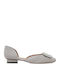 Fabric Ballerinas Gray