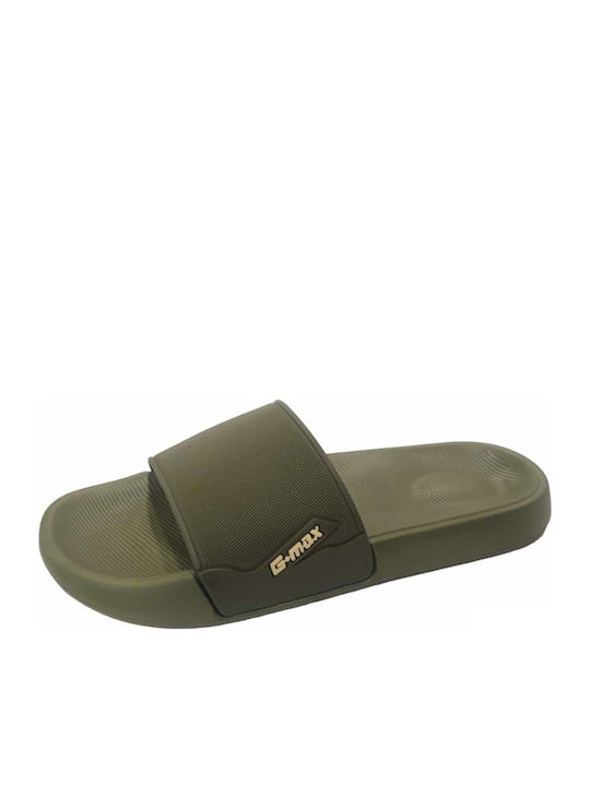Herren Slides Khaki