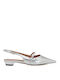 Politis Shoes Damen Ballerinas Slingback Silber