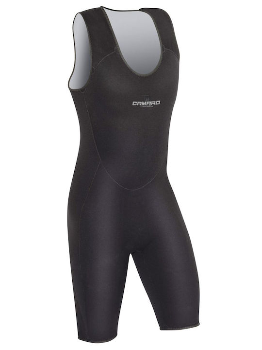 Camaro-Watersports Titanium Neoprenanzug Für Speerfischen Rasiert Schwarz 2mm