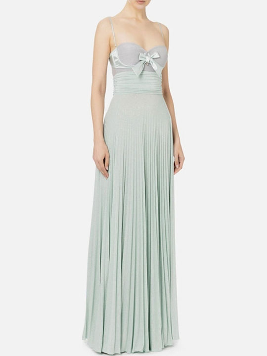 Elisabetta Franchi Summer Maxi Evening Dress Tu...