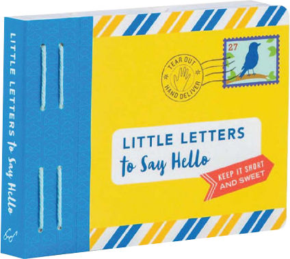 Chronicle Books Little Letters To Say Hello Notebook