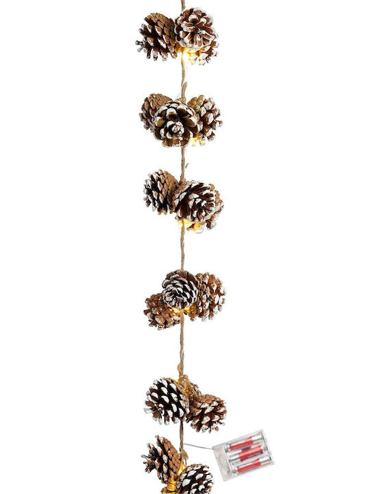 MSA Lighted Christmas Garland 270x7cm 1pc