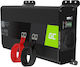 Green Cell Car Inverter Pure Sinewave 1000W to Converter 12V DC in 230V AC with 1xUSB