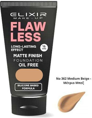 Elixir Matte Finish Flüssiges Make-up No 362 Medium Beige 30ml