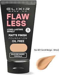 Elixir Matte Finish Течен грим No 401 Sand Beige 30мл