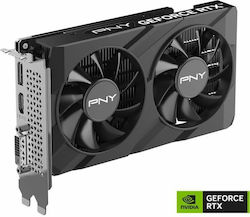 PNY GeForce RTX 3050 6GB GDDR6 Verto Dual Fan Κάρτα Γραφικών