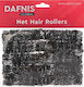 Dafnis Rollers Wire Mesh Roller 17mm in Black Color 10pcs