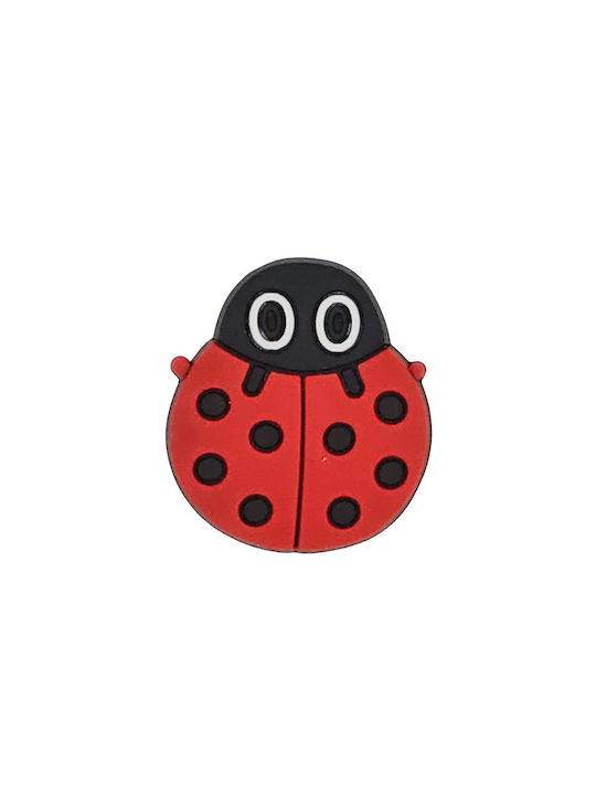 Charms Διακοσμητικά Σαμπό Crocs Ladybug