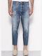 Men's Jeans Pants Mid Blue