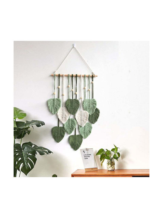 Hanging Decorative Macrame made of Fabric 90cm 1pcs