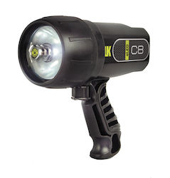 UK Kinetics Diving Safety Light Uk C8 Eled LED for Maximum Depth up to 150m