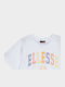 Kids' Crop Top Short Sleeve White