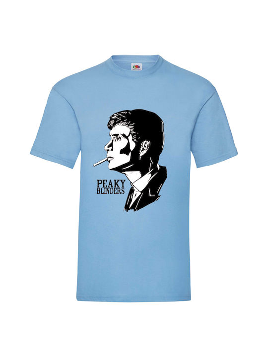 Fruit of the Loom Original T-shirt Blau Baumwolle