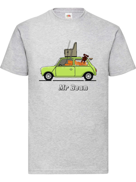 Fruit of the Loom Mr Bean T-shirt Gray Baumwolle