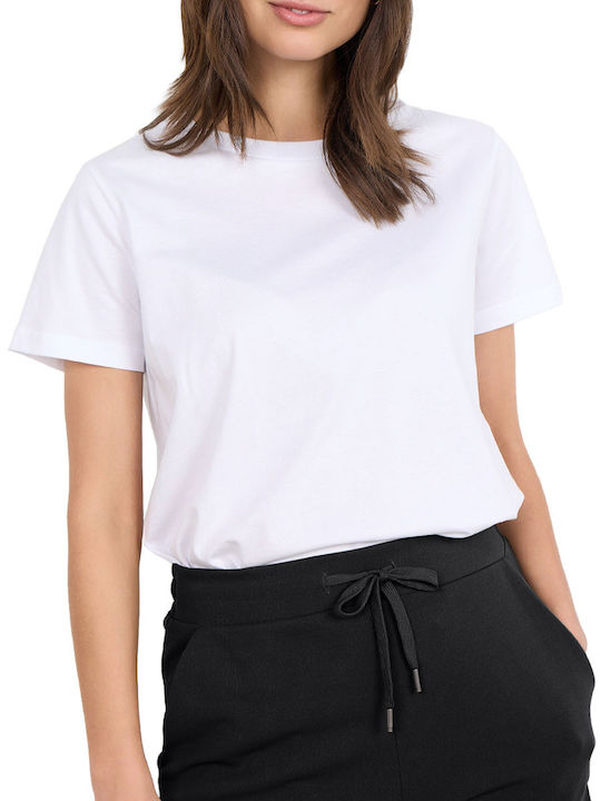 Soya Concept Damen T-shirt White