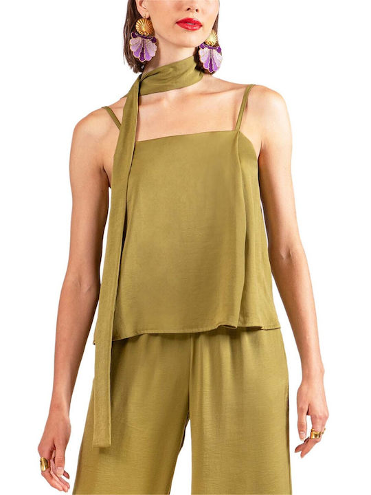 Moutaki Women's Blouse Olive