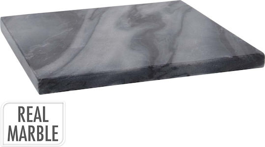 JK Home Decoration Επιφάνεια Κοπής Μαρμάρινη Μαύρη 20x20cm