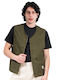 CAT Men's Sleeveless Jacket Khaki