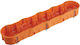 PAWBOL Surface Mounted Electrical Box for Drywall IP30 in Orange Color