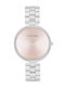 Calvin Klein Gleam Collection Γυναικείο Ρολόι 32mm Μπαταρίας με Ασημί Μεταλλικό Μπρασελέ