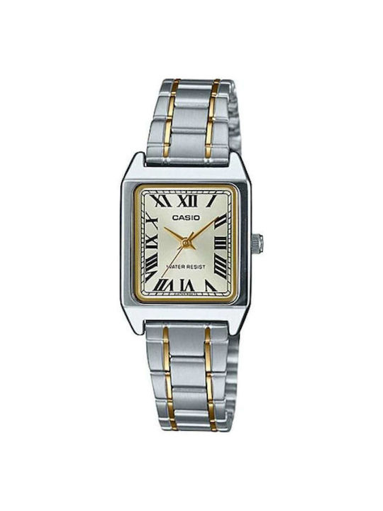 Casio Collection Watch with Silver Metal Bracelet