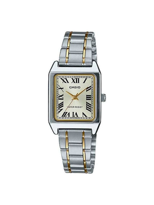 Casio Collection Uhr mit Silber Metallarmband