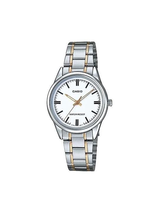 Casio Collection Watch with Silver Metal Bracelet