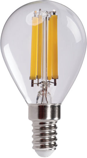 Kanlux Λάμπα LED 6W 80mm για Ντουί E14 και Σχήμα G45 Φυσικό Λευκό 806lm