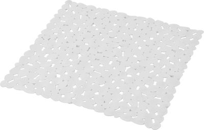 Spitishop Shower Mat with Suction Cups White