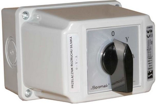 Spamel Περιστροφικός Διακόπτης Βιομηχανικού Τύπου ŁK40-4.831OB3