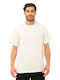 Be:Nation Men's Short Sleeve T-shirt Ecru