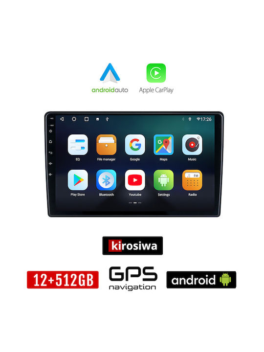 Kirosiwa Car Audio System for Chevrolet Epica 2006-2012 (Bluetooth/USB/AUX/WiFi/GPS/Apple-Carplay/Android-Auto) with Touch Screen 10"