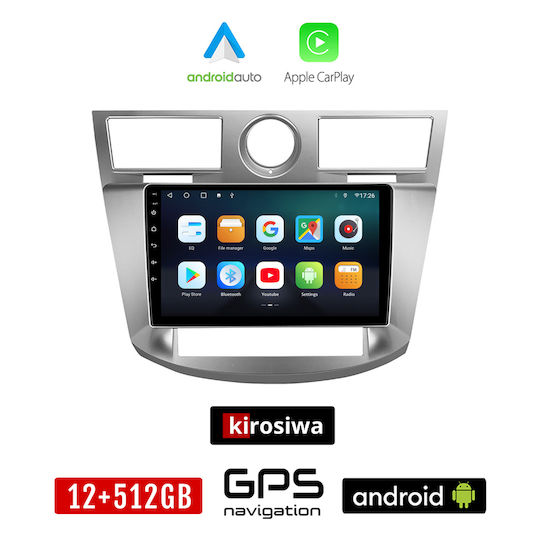 Kirosiwa Auto-Audiosystem Chrysler Sebring 2008-2010 (Bluetooth/USB/AUX/WiFi/GPS/Apple-Carplay/Android-Auto) mit Touchscreen 9"