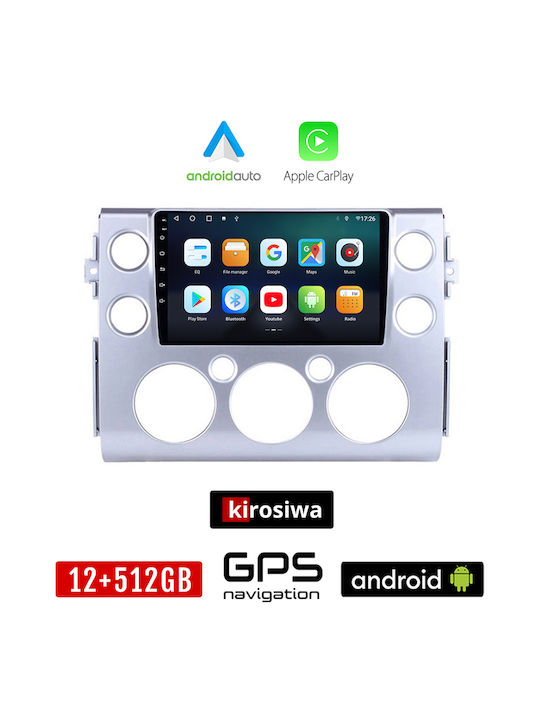 Kirosiwa Sistem Audio Auto pentru Toyota Magazin online 2007-2013 (Bluetooth/USB/AUX/WiFi/GPS/Apple-Carplay/Android-Auto) cu Ecran Tactil 9"