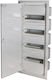 ETI Walled 18-Elements Fuse Box with 4 Rows W451xH715xD120mm