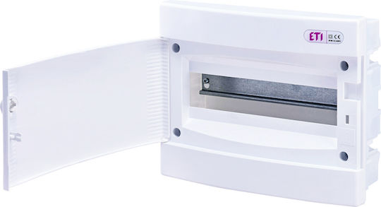 ETI Walled 12-Elements Fuse Box with 1 Row