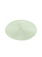 Round Plastic Placemat Green 35cm