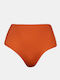 Bikini Brazil Ψηλόμεσο Terracotta