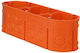 Simet Flush Electrical Box IP20 in Orange Color