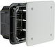 Elektro Plast Flush Electrical Box for Drywall IP40 in Orange Color